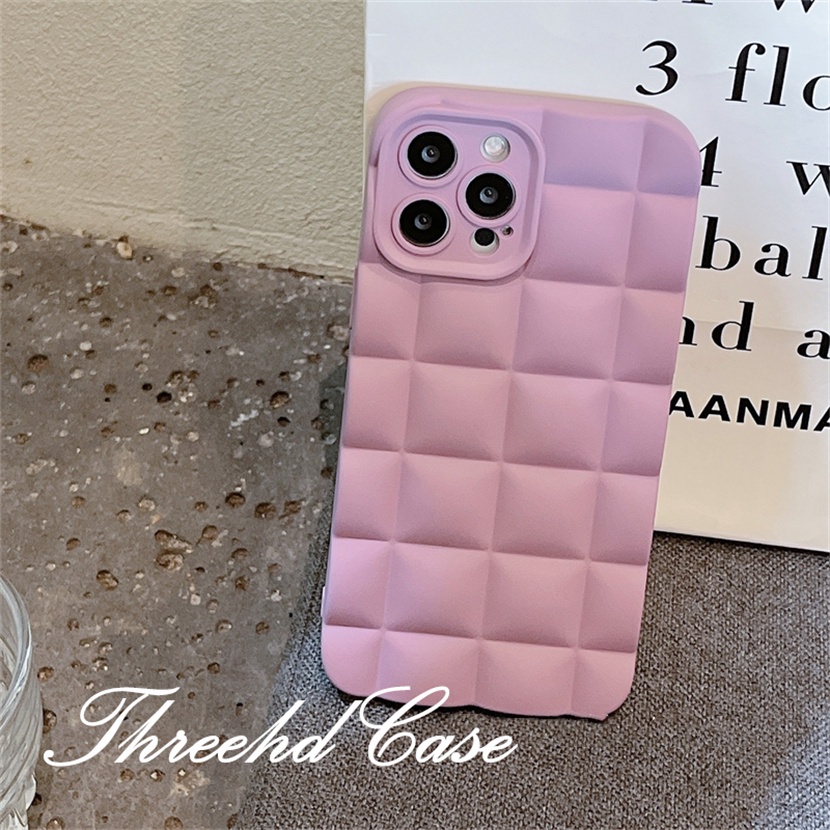 Ốp Điện Thoại Dẻo Họa Tiết Kẻ Sọc Màu Trơn Thời Trang Cho iPhone 14 13 12 11 Pro Max SE2020 X Xr Xs Max 8 7 6 6s Plus