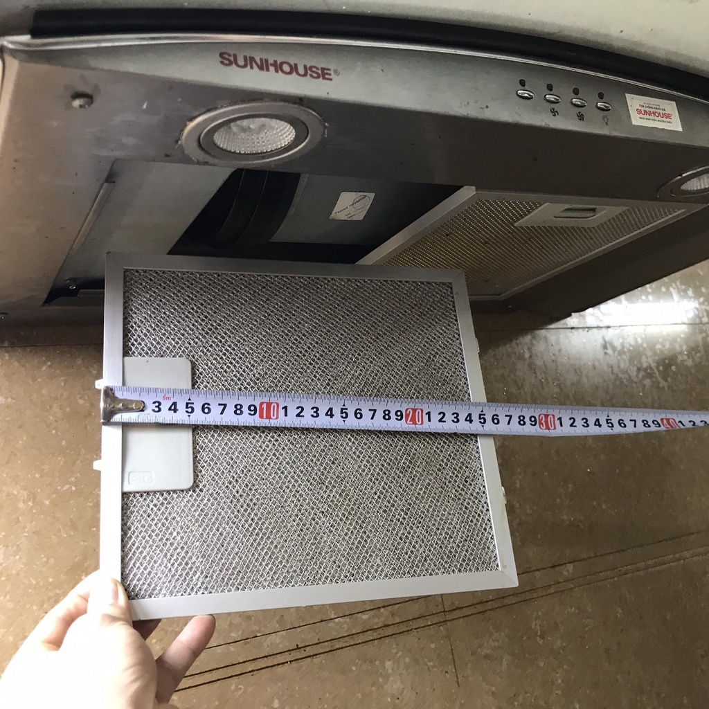 Vỉ than hoạt tính cho máy hút mùi Faster Sunhouse Giovani Grasso / Electrolux cổ điển