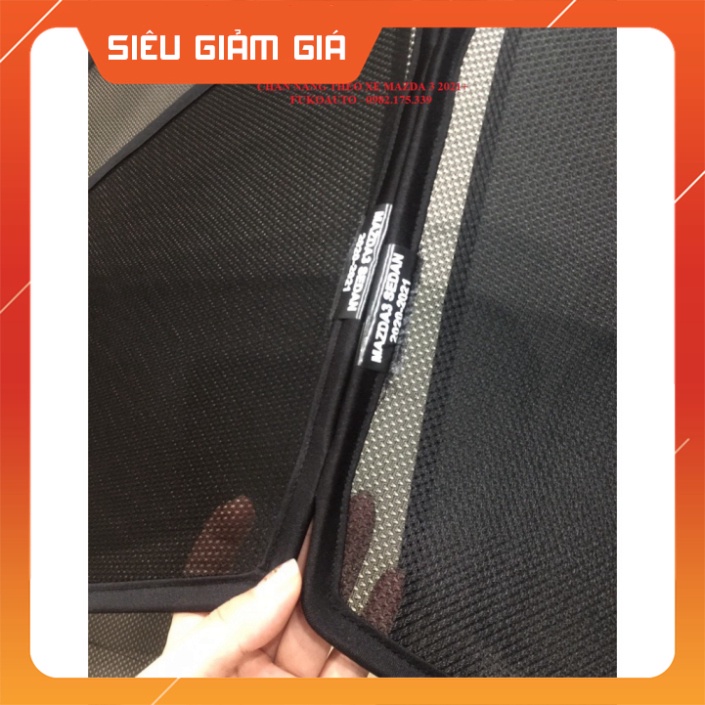 Mazda 3, chắn nắng nam châm xe Mazda 3 2021 - 2022 bộ 4 miếng