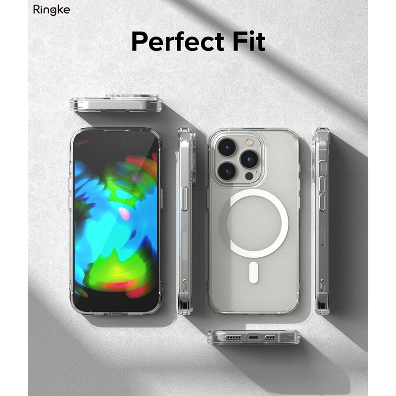 Ốp Lưng IPhone 14/14 Plus/14 Pro Max RINGKE Fusion Magnetic - Matte Clear