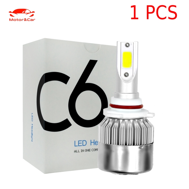 Bóng đèn LED công suất cao C6 6000K ánh sáng trắng dành cho xe hơi