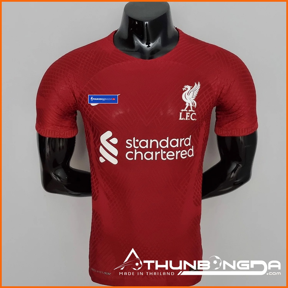 Áo Liverpool đỏ sân nhà 2022/2023, 2022/23 bản PLAYER Issue BODY fit cao cấp Thái Lan