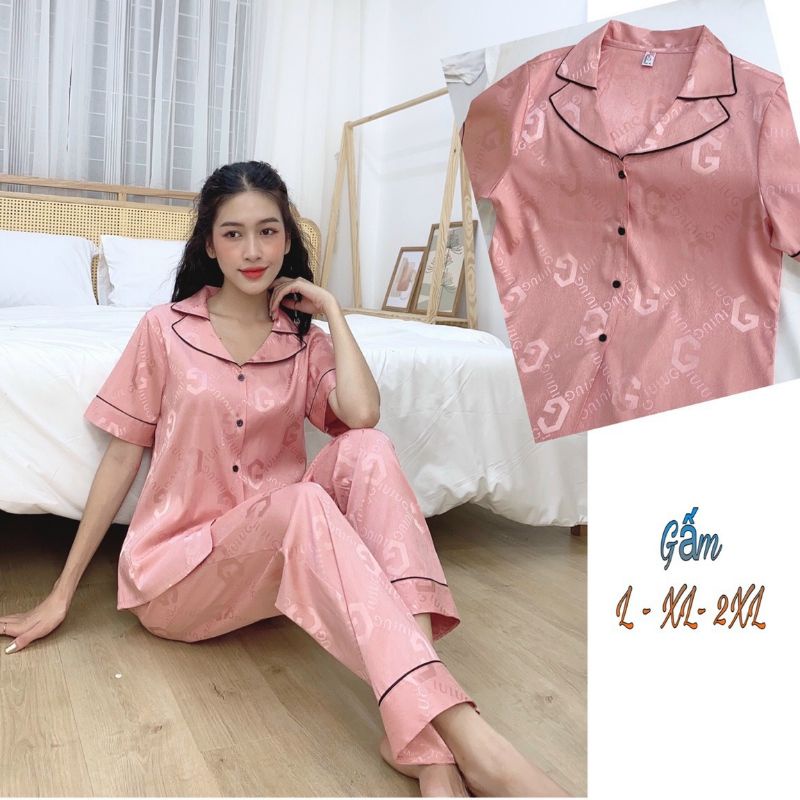 Siêu Phẩm Pijama Gấm Hoạ Tiết Cao Cấp Có Size Lớn🎀Giảm 10K Đơn 200K | BigBuy360 - bigbuy360.vn