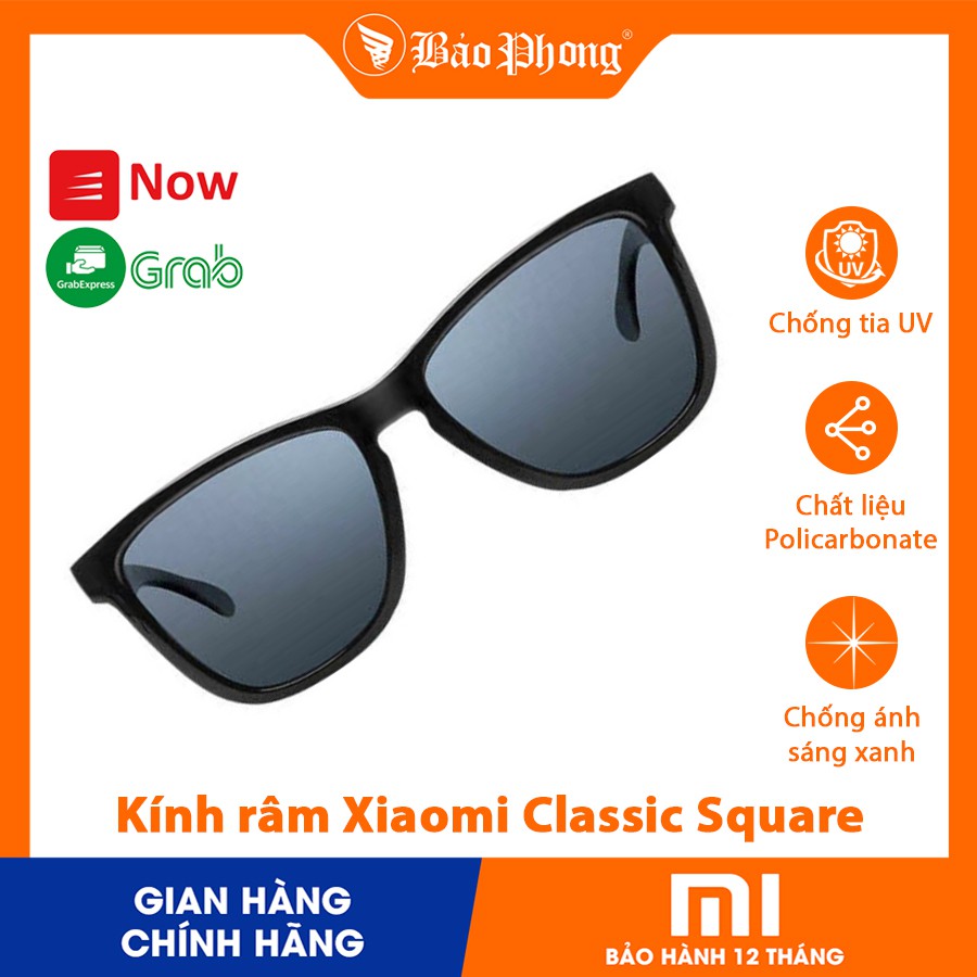 Kính râm Xiaomi Mijia Classic Square Sunglasses Box TYJ01TS - Mới 100% fullbox