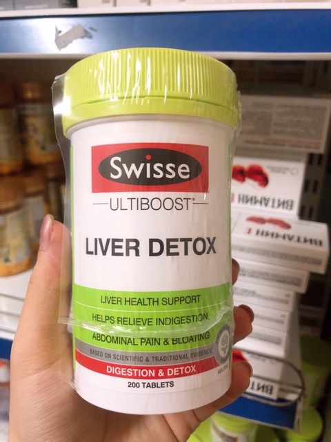 Viên uống thải độc gan Liver Detox 200 viên