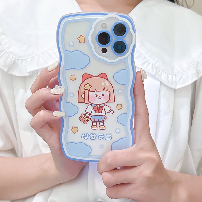 Ốp Điện Thoại Trong Suốt Họa Tiết Hoạt Hình Dễ Thương Cho for Iphone 11 78