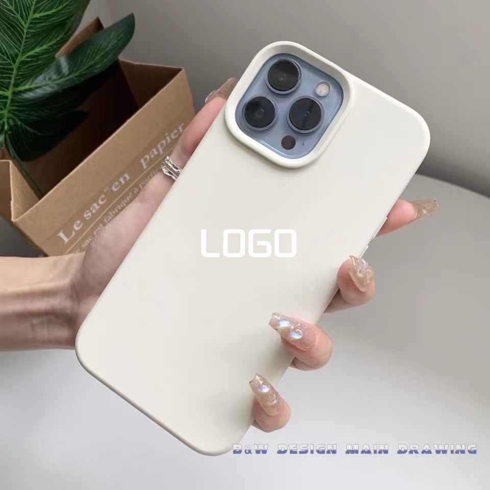 Ốp Điện Thoại Silicon Dẻo Nhiều Màu Sang Trọng Chống Sốc / Trượt Cho iphone 13 Pro Max 12 Pro Max 11 Pro Max