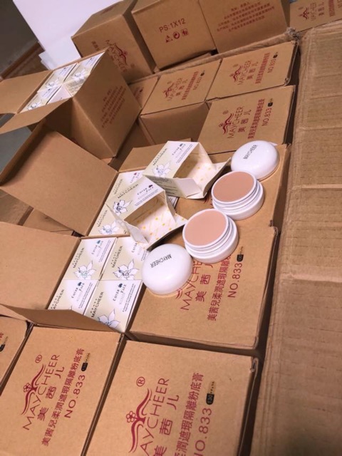 Kem che khuyết điểm MayCheer kèm cọ | BigBuy360 - bigbuy360.vn