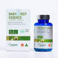 CARELINE Viên uống nhau thai cừu Careline Baby Sheep 60 Viên  Hộp 60 viên  Baby Sheep Essence Thương hiệu: Careline Úc