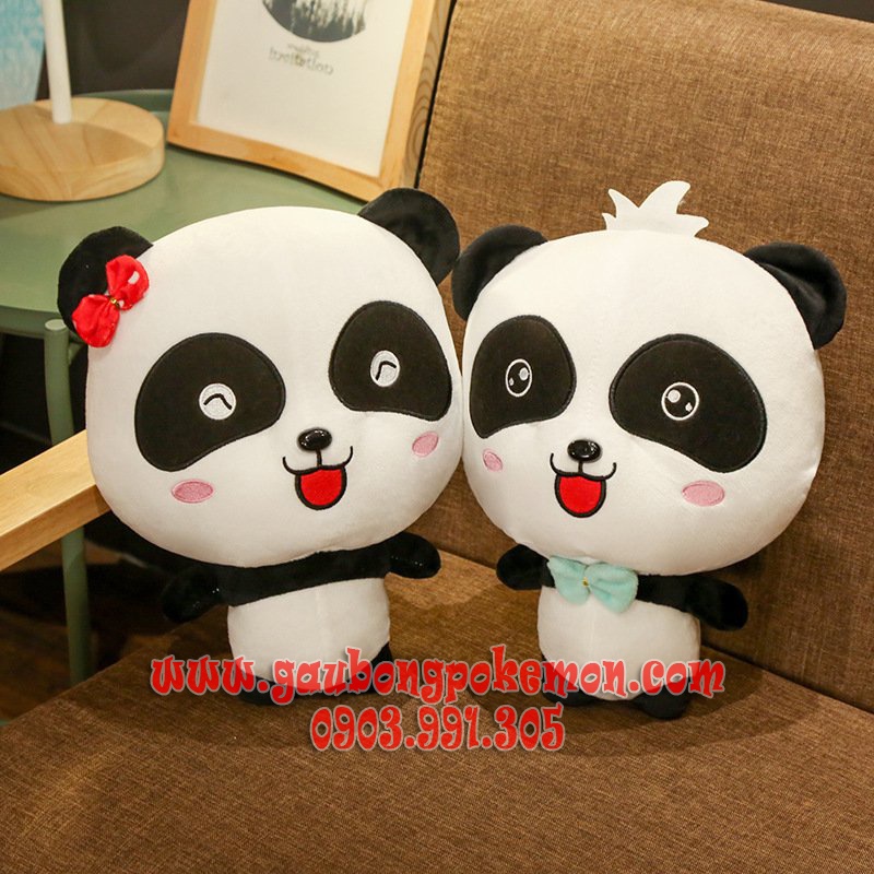 [Có sẵn kèm quà] Gấu nhồi bông hoạt hình baby bus kiki miu miu quà tặng sinh nhật bé trai gái sưu tầ