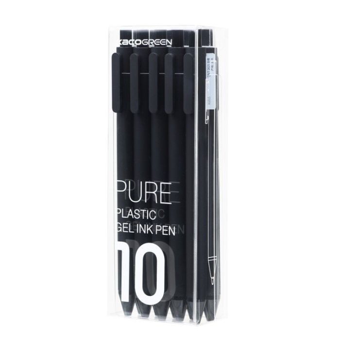 Hộp Bút Kaco PURE 10 Chiếc Cao cấp màu cơ bản.