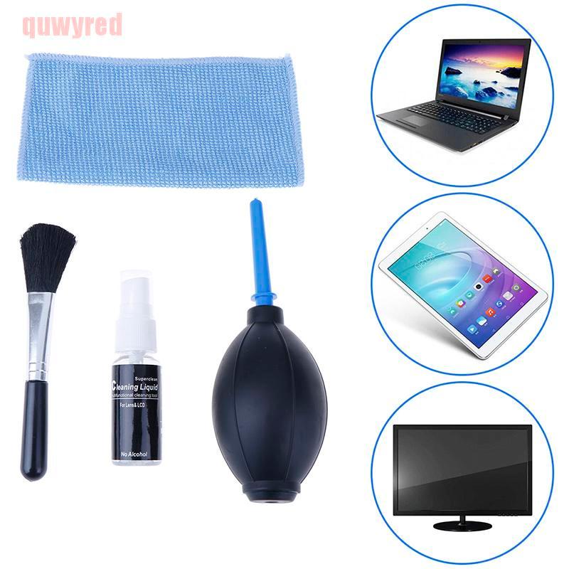 Bộ Dụng Cụ Vệ Sinh Màn Hình tv led Máy Tính Bảng 4 Trong 1