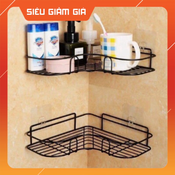 KỆ SẮT DÁN GÓC TƯỜNG GÓC VUÔNG CÁCH ĐIỆU [1 CÁI] | BigBuy360 - bigbuy360.vn