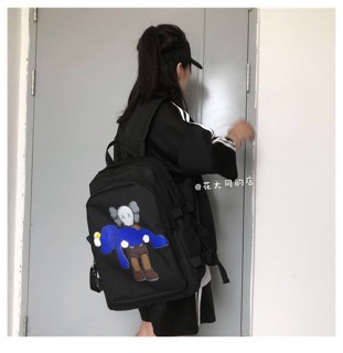 [ORDER] BALO KAWS CÁ TÍNH MÀU BE/ĐEN