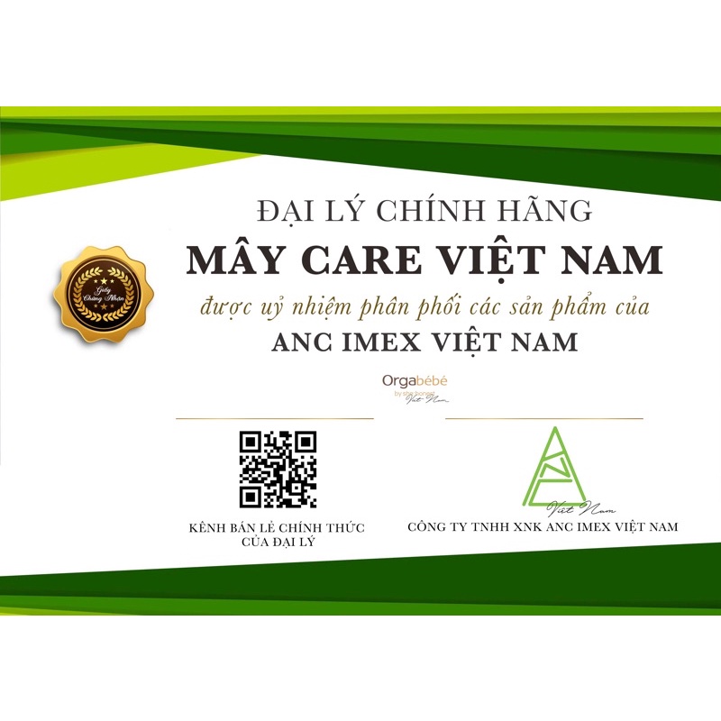 Bọt vệ sinh vùng kín Orgabebe bé trai - bé gái hữu cơ khử mùi cho bé từ sơ sinh