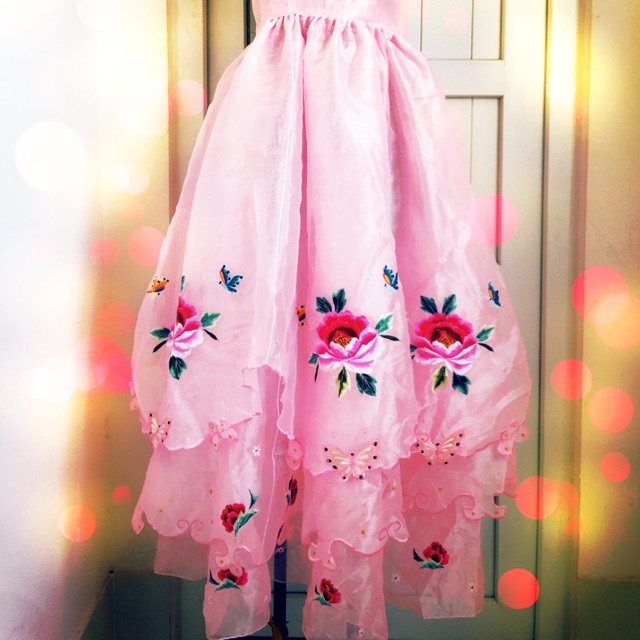 Vay hanbok Vy trần