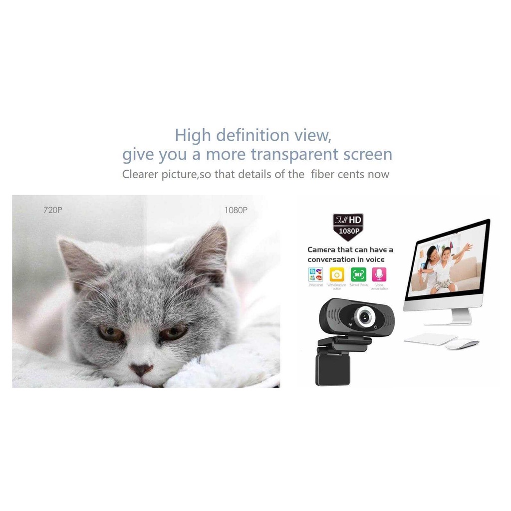 WEBCAM COVID20B - HD 1920P - CÓ MIC -USB 2.0- CHUYÊN DẠY HỌC- LIVESTREAM | BigBuy360 - bigbuy360.vn