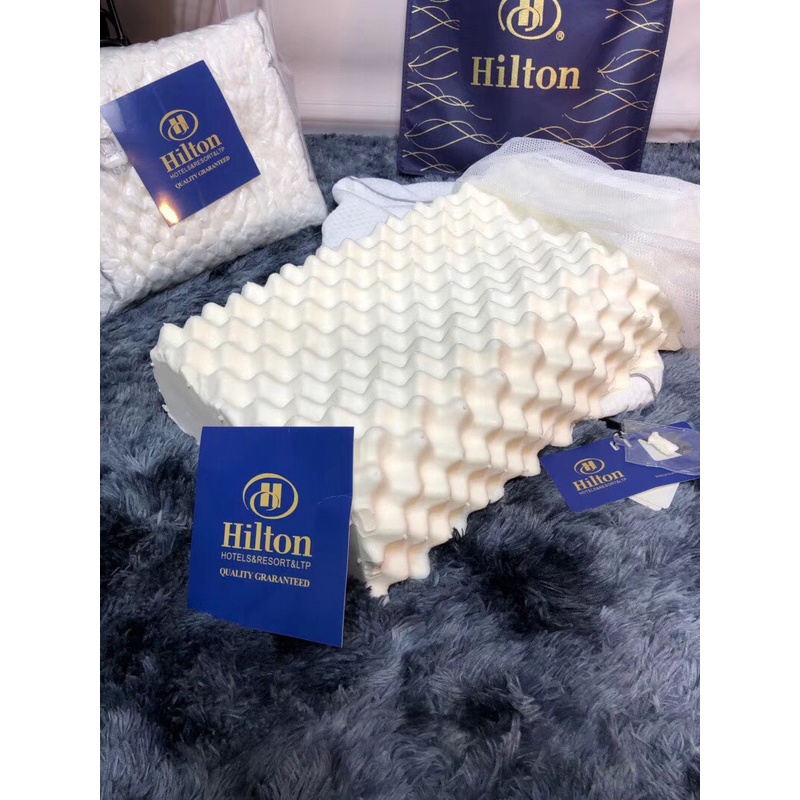 Gối Cao Su Hilton Loại Đẹp Sẵn Hàng