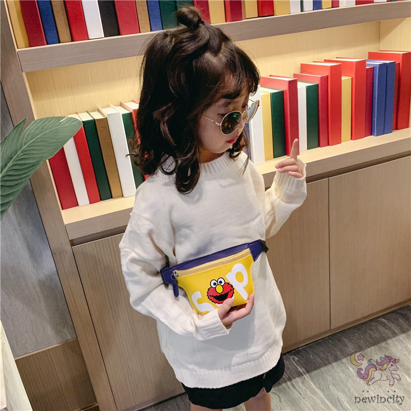 Túi đeo chéo in họa tiết hoạt hình dễ thương dành cho các bé