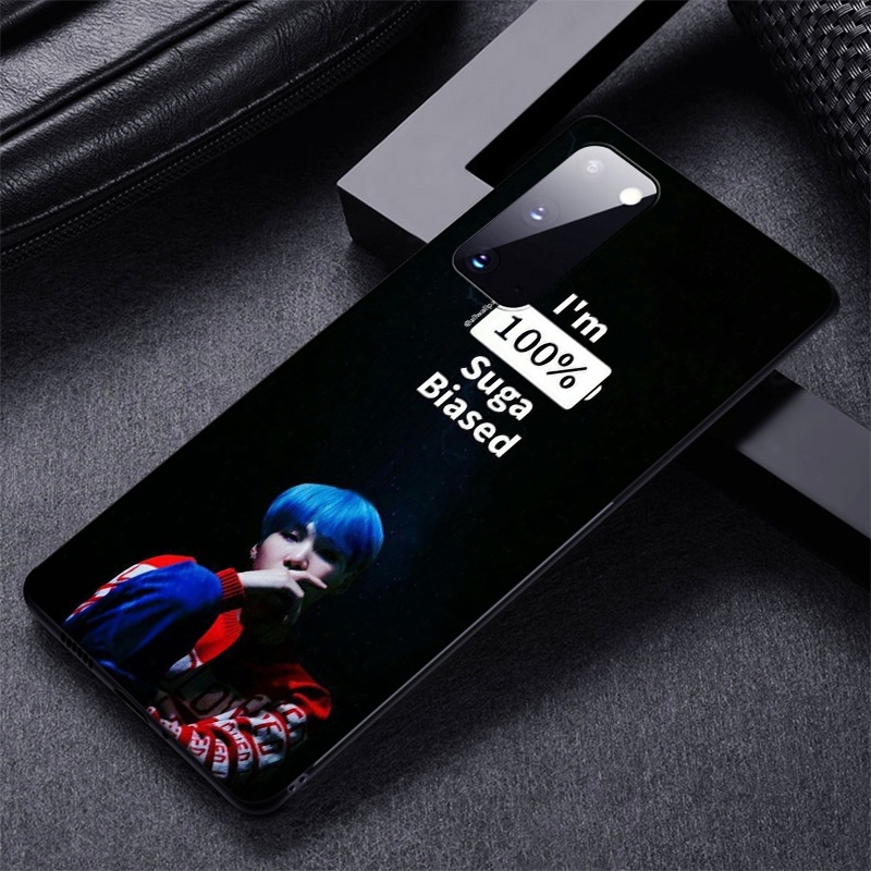 Ốp Điện Thoại Dẻo In Hình SUGA Cho Samsung Galaxy M51 M31 A70 A50s A50 A40s A30s A20 A20s A10s Mã Mới