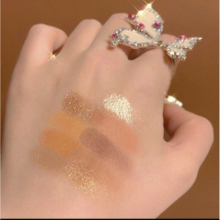 Bảng phấn mắt Danmolu, phấn mắt tông cam đất, nội địa trung C4 - Sammi beauty | BigBuy360 - bigbuy360.vn