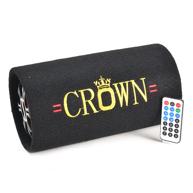 Loa Phóng Crown 5 Tròn Dạng Ống Siêu Bền Hỗ Trờ USB , thẻ nhớ TF có bluetooth - Loa Bluetooth Crown 5 Tương Thích Xe Hơi