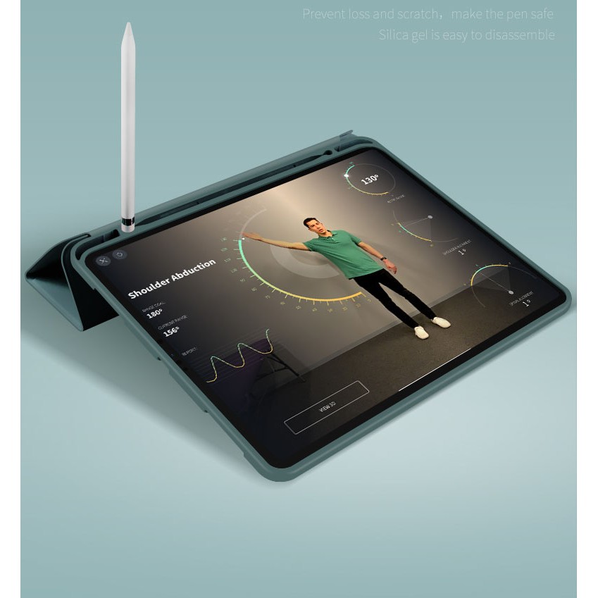 Bao da máy tính bảng siêu mỏng tự động ngủ/ đánh thức cho iPad air 4 pro 11 8th gen  2020 9.7 2017 2018 air 1 air 3 10.5 gen 7th 10.2 | BigBuy360 - bigbuy360.vn