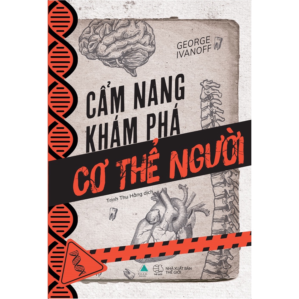 Sách - Cẩm Nang Khám Phá Cơ Thể Người (Tặng kèm bookmark)