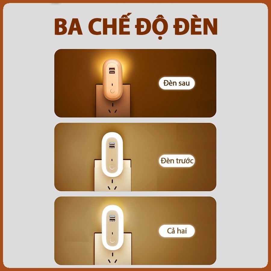 Đèn Ngủ Thông Minh Có Cổng Sạc USB  2021, Đèn Ngủ Oval Cắm Điện 10 Cấp Độ Sáng Điều Khiển Từ Xa Bằng remote-hẹn giờ | BigBuy360 - bigbuy360.vn