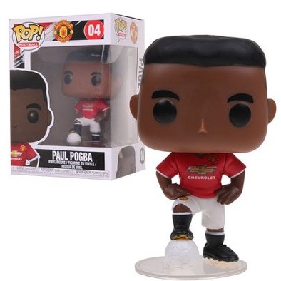 Funko POP Mô Hình Đồ Chơi Ngôi Sao Bóng Đá Manchester United Liverpool Lukaku Pogba Mane