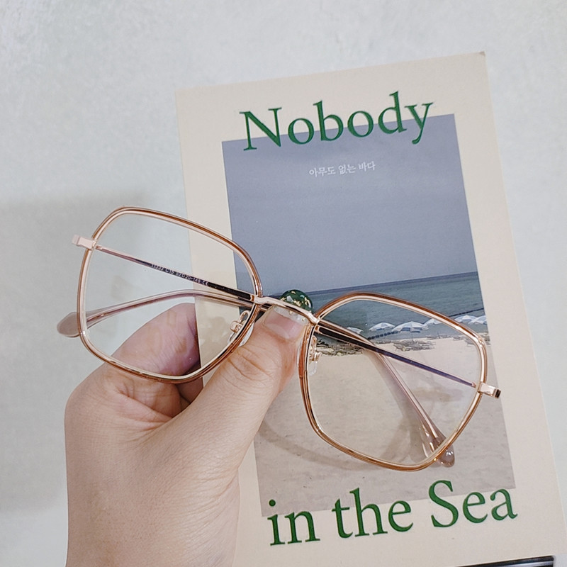 Mắt Kính Chống Bức Xạ Phong Cách Hàn Quốc Cho Nữ