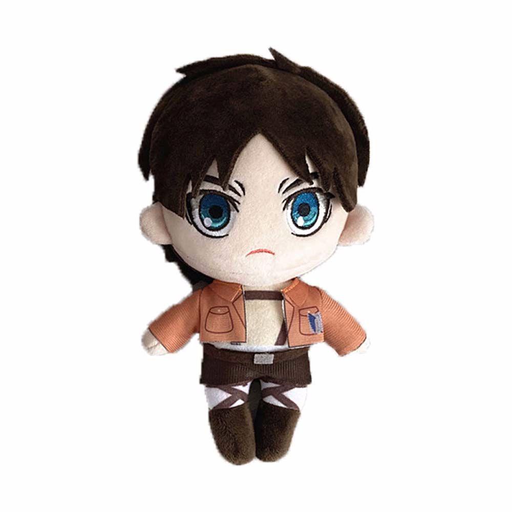 Búp Bê Nhồi Bông Hình Nhân Vật Levi Ackerman Eren Jaeger Trong Attack on Titan Dễ Thương