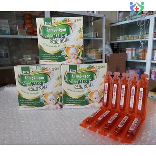 SIRO Ăn Ngủ Ngon BABY KIDS GOLD PLUS Tăng Sức Đề Kháng ( Tặng quà chất ) ( Hộp 10 ống )