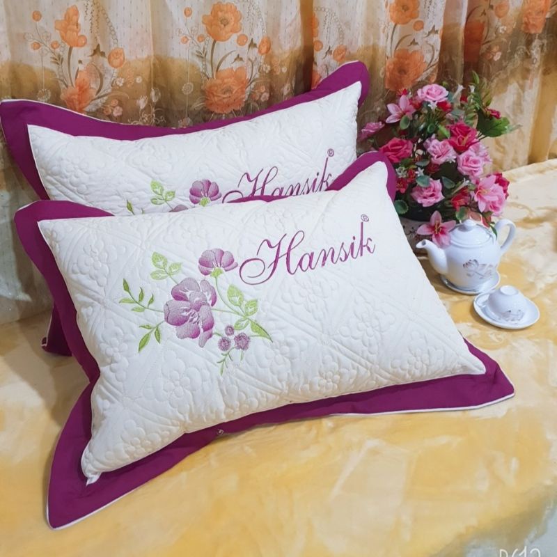 Vỏ gối, áo gối HanSik họa tiết nét từng chi tiết chất liệu cotton mềm mịn thoáng mát khích thước 45x65cm