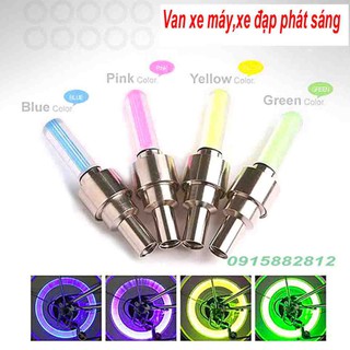 (có sẵn) Đèn Led gắn van xe máy,xe đạp,oto ( giá 1 chiếc)