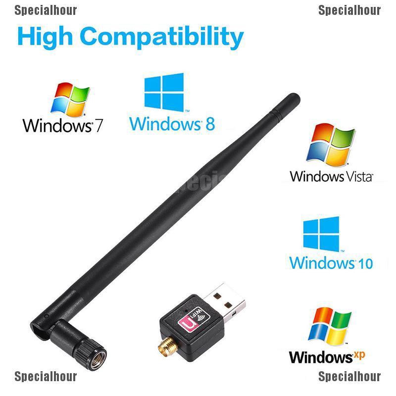 Thiết bị phát wifi không dây USB 2.0 tốc độ 600M có ăng ten | BigBuy360 - bigbuy360.vn