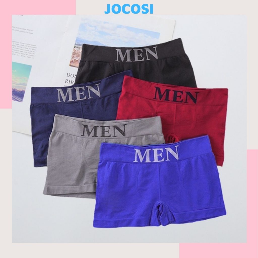 Quần lót nam mềm mại, quần sịp đùi co dãn tốt mặc thoải mái  - Men