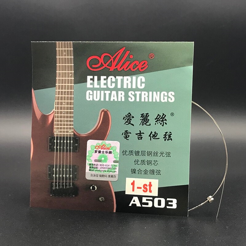 Dây Lẻ Đàn Guitar Điện Alice A503 dây 1,2,3,4,5,6 I Hàng thương hiệu chất lượng