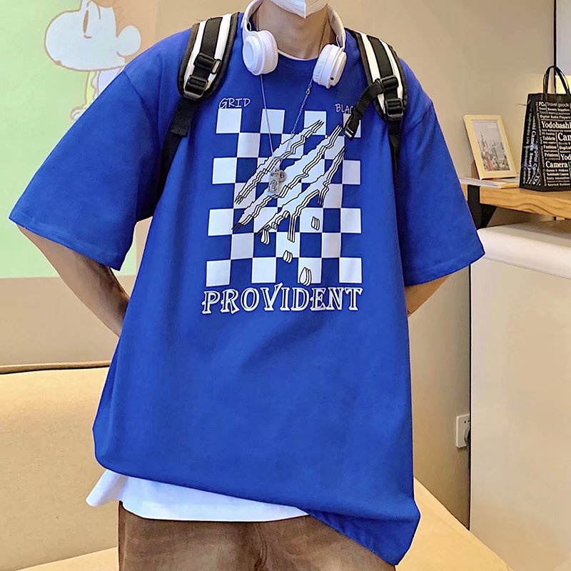 Áo Thun Tay Ngắn Dáng Rộng In Chữ Phong Cách Hip Hop Thời Trang Mùa Hè Cho Nam Giới Size M-8XL