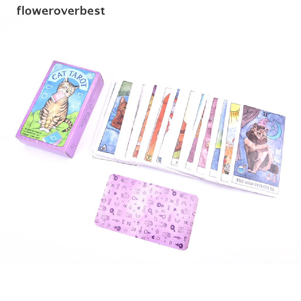 Bộ Bài Tarot Mèo Ma Thuật Đầy Đủ Tiếng Anh
