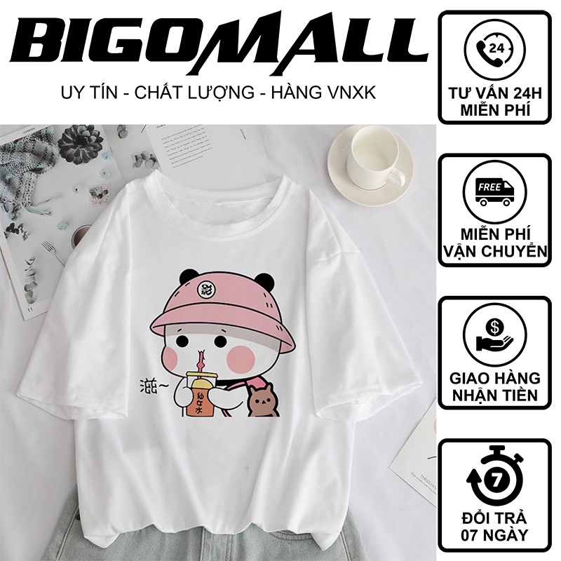 [BST 01] Áo phông nữ nhiều hình ngộ nghĩnh BIGOMALL