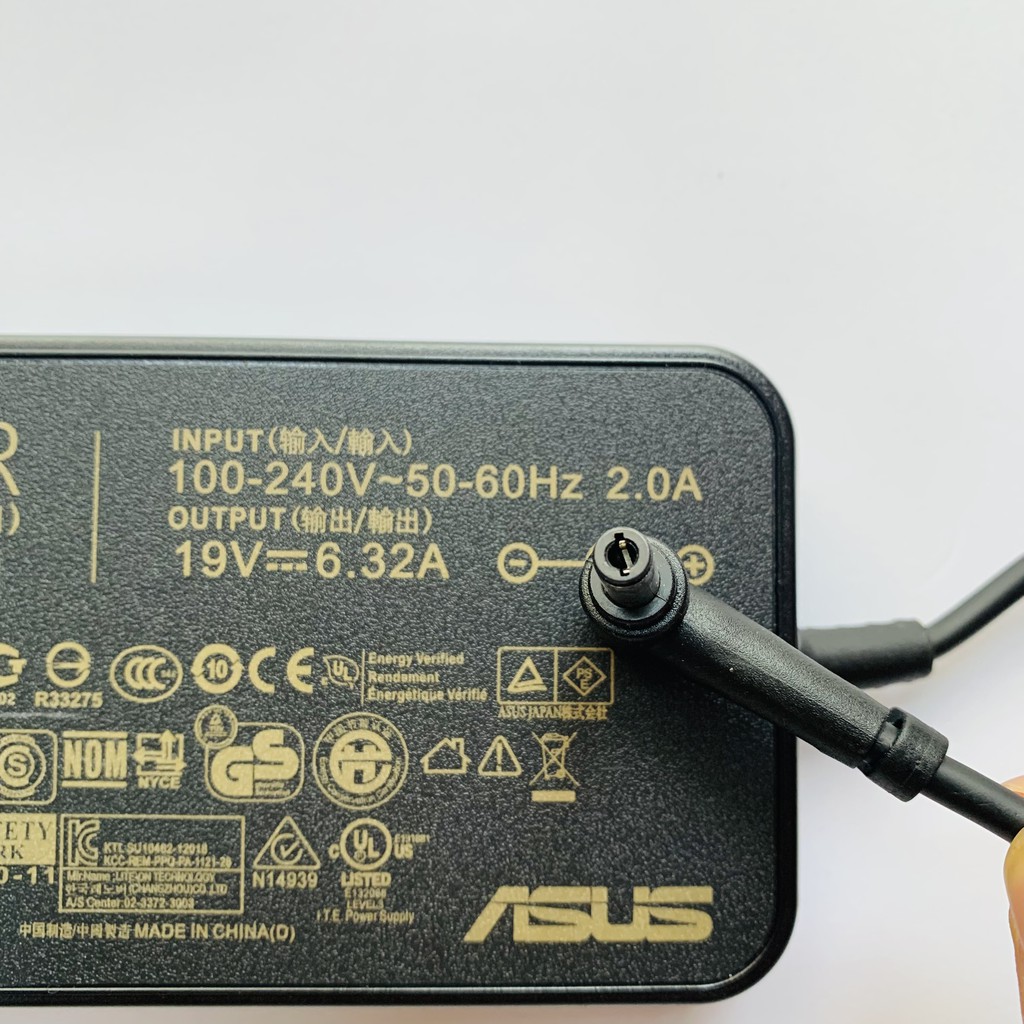 Sạc Laptop Asus Gaming 19V 6.32A (120W) GL551 GL551JM GL551JW GL551JX GL552 GL552JX GL552VX GL552VW G73 Hàng ZIN Cao Cấp | BigBuy360 - bigbuy360.vn