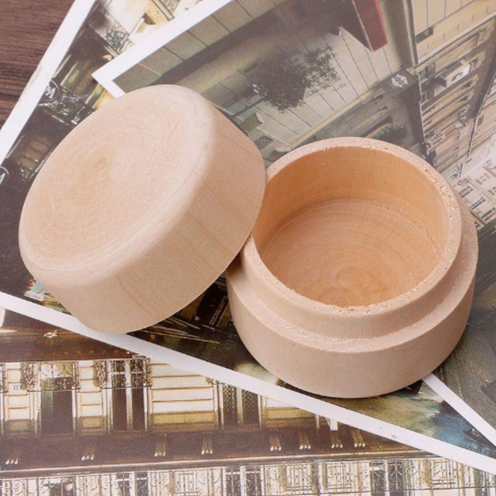 Hộp Tròn Đựng Nhẫn Phong Cách Vintage Ốp