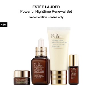 Sét Estee Lauder Powerful Nighttime Renewal Set ( đủ bill )