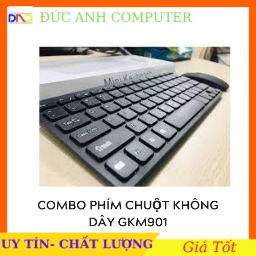 Combo Phím Chuột Không Dây mini GKM901