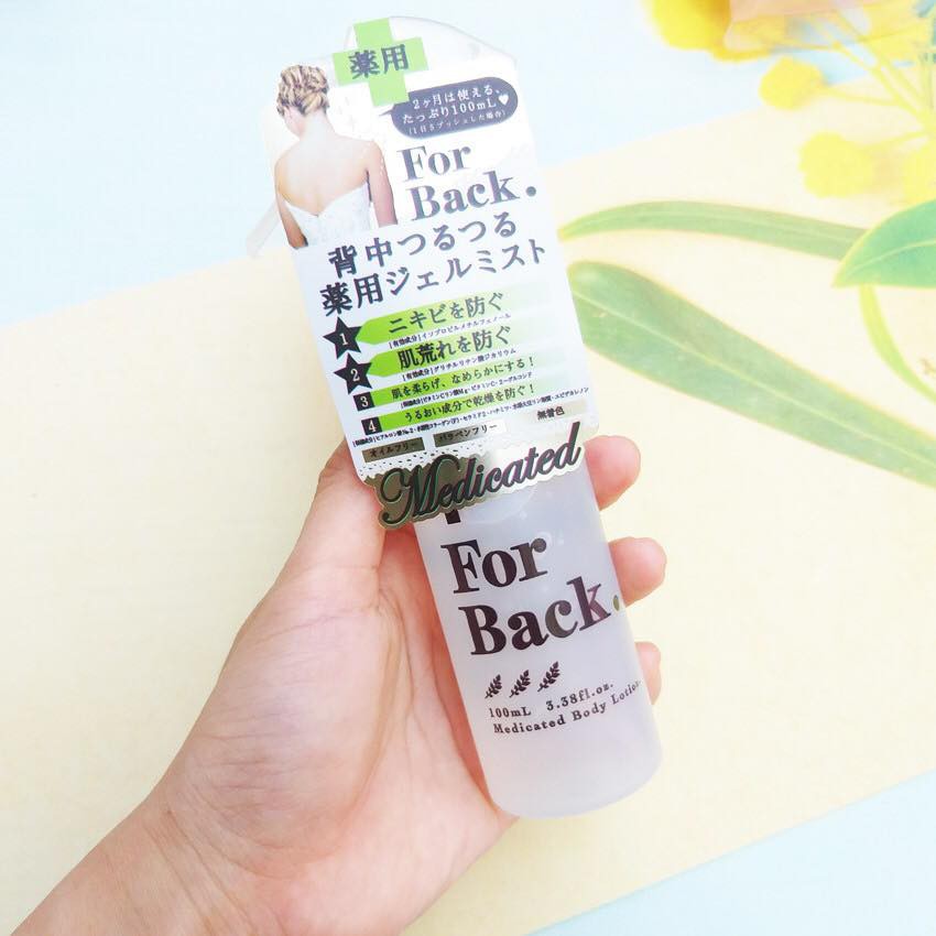 Xịt Lưng Pelican For Back Medicated Body Lotion (100ml) | BigBuy360 - bigbuy360.vn