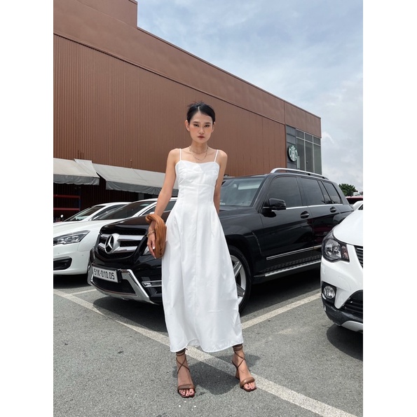 SAP-Đầm hai dây khoe dáng thanh lịch