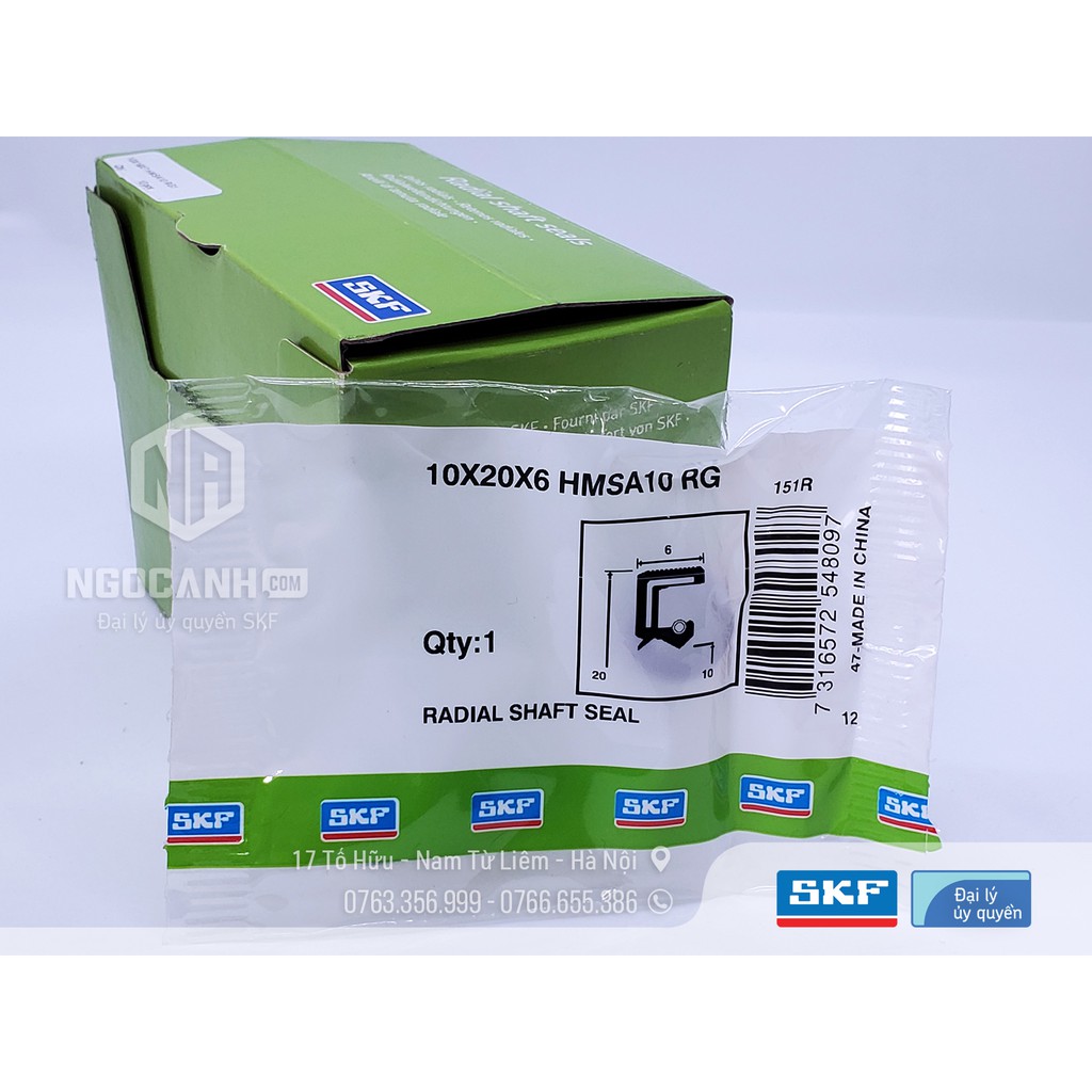 Phớt chặn dầu SKF dành cho trục 10mm chính hãng