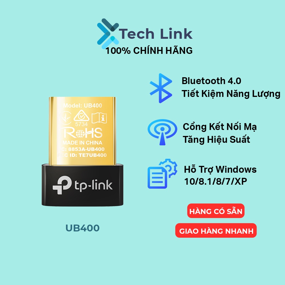 [Hỏa tốc] Bộ Chuyển Đổi USB Nano Bluetooth 4.0 TP-Link UB400