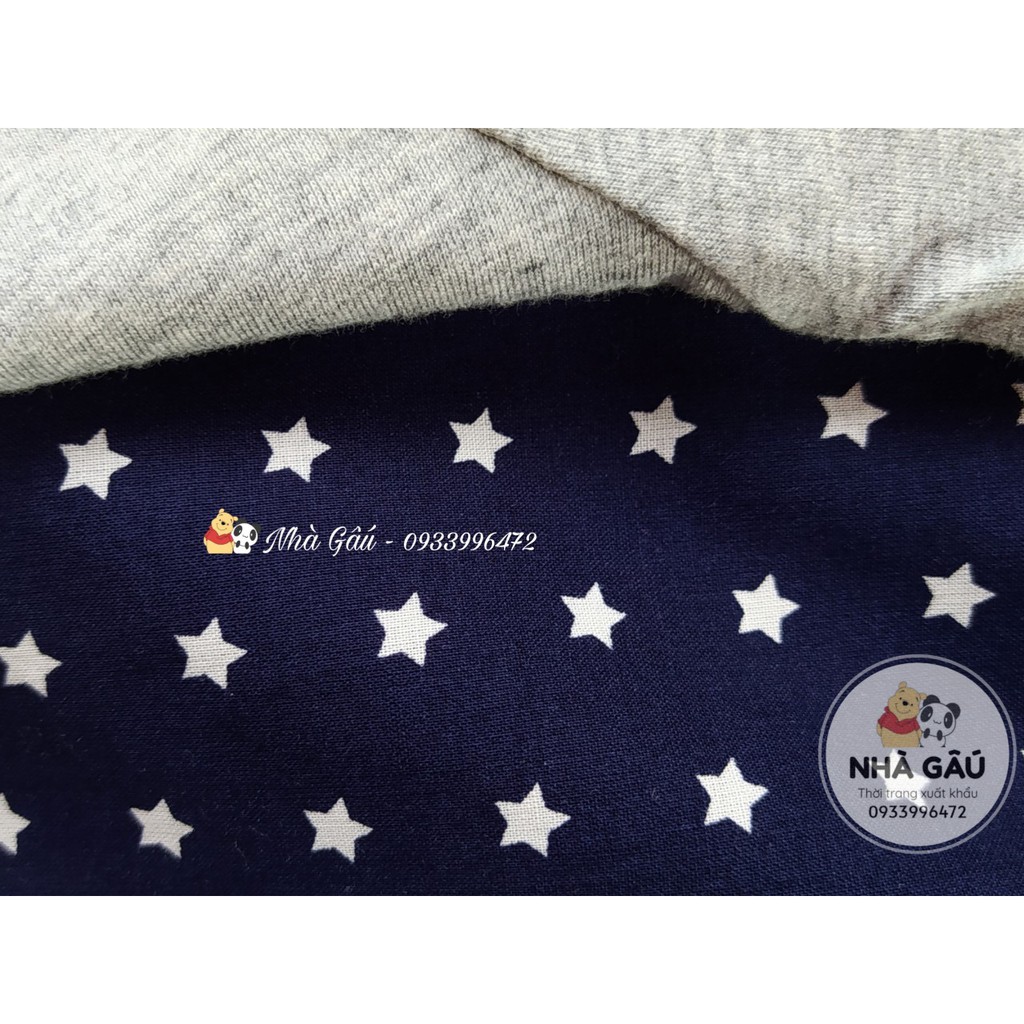 Đầm size đại xám ngôi sao nhỏ túi đính kim sa hình trái tim NG0324